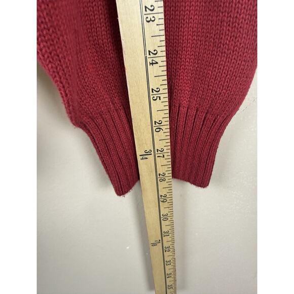 VTG 90s Dockers Mens Sweater Pullover Knit Size XXL Reindeer Snowflake Christmas - Picture 11 of 12